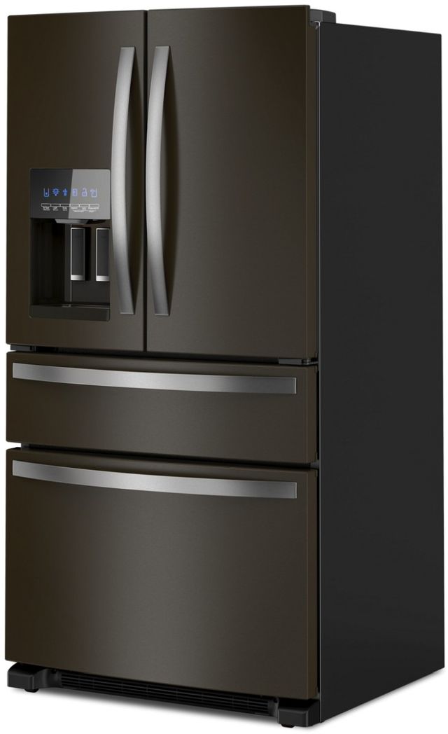 Whirlpool® 36" 24.5 Cu. Ft. Fingerprint Resistant Black Stainless Steel French Door Refrigerator-3