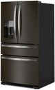 Whirlpool® 36" 24.5 Cu. Ft. Fingerprint Resistant Black Stainless Steel French Door Refrigerator-3