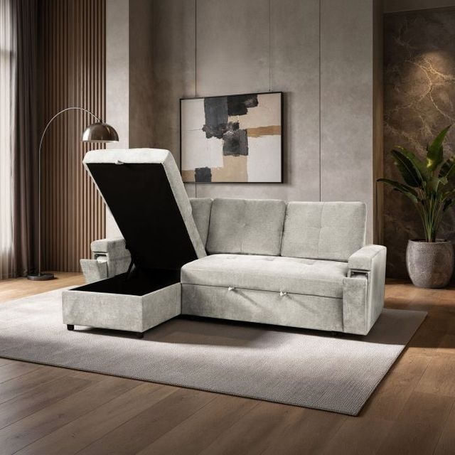 New Classic® Home Furnishings Breeze Sand Sleeper Sofa-2