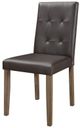 Mazin Furniture Ahmet Walnut Side Chair-2