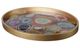 A & B Home Livonia Multi-Colored Round Tray-1