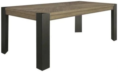 Parker House® Cedar Fork Smoked Arabica Dining Table-0