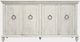 International Furniture Direct Capri White Ivory Console-2