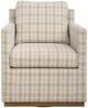 Uttermost® Basie Beige/Taupe Swivel Chair-3