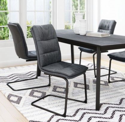 Zuo® Modern Sharon Vintage Black Dining Chair-2
