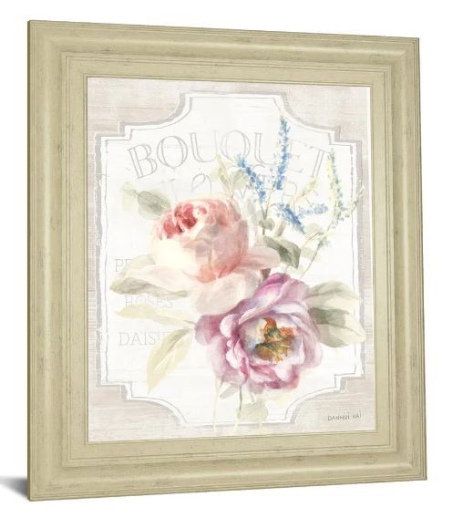 Classy Art Cottage Garden V on wood by Danhui Nai Wall Art-1