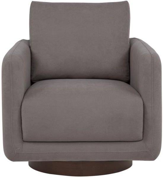 Coaster® Iris Stone Upholstered Swivel Accent Chair-2