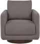 Coaster® Iris Stone Upholstered Swivel Accent Chair-2