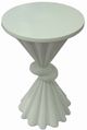 A & B Home White Clever Knotted Side Table-2