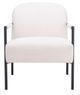 Zuo® Modern Chicago Ivory Accent Chair-1