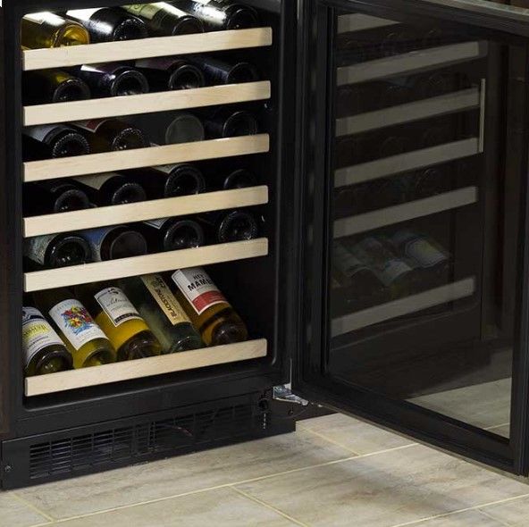 Marvel 5.3 Cu. Ft. Stainless Steel Wine Cooler-3