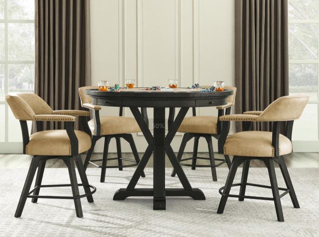 Steve Silver Co. Rylie Black Counter Table-1
