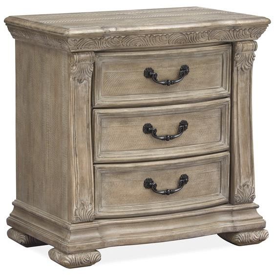 Magnussen Home® Marisol Fawn Drawer Nightstand-0