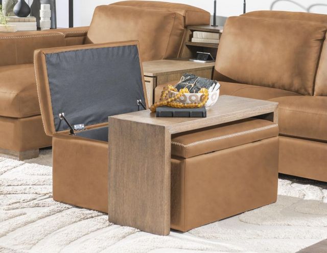 Legacy Classic Sierra Verona Butternut/Warm Oak Storage Ottoman-2