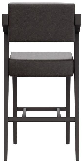 HH2 Home Snyder Blackwash/Charcoal Bar Stool-3