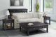 Elements International Kendyl Espresso Occasional Coffee Table-5