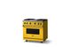 Viking® 5 Series 36" Daffodil Pro Style Gas (LP) Range with Polished Chrome Trim-2