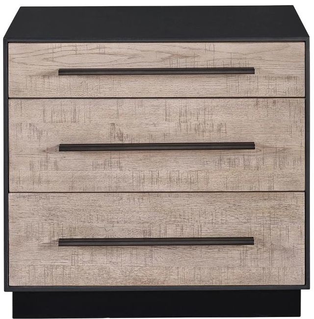 Clearance Universal Explore Home™ Calloway Dun/Sable Bedside Table-4