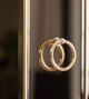 Michael Amini® Madison Glistening Gold Bar Cabinet-4