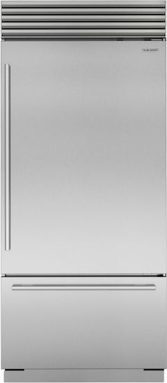 Sub-Zero® Classic Series 36 in. 20.7 Cu. Ft. Stainless Steel Built In Bottom Freezer Refrigerator