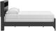 Signature Design by Ashley® Jonnifer Black/Gray Queen Bookcase Bed-2