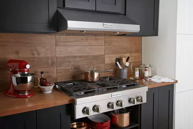 KitchenAid® 36" Stainless Steel Commercial-Style Under Cabinet Range Hood-1
