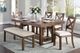 Homelegance® Bonner Beige/Brown Dining Bench-1