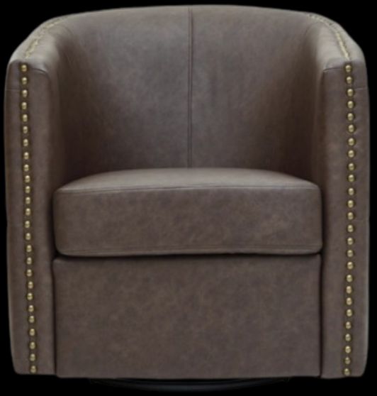 Signature Design by Ashley® Brentlow Granite Swivel Accent Chair-1