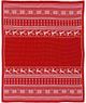 Surya Rudolf Bright Red 50"x60" Throw Blanket-1
