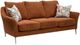 Decor-Rest® Furniture LTD Gabby Orange Sofa with Pillows-0