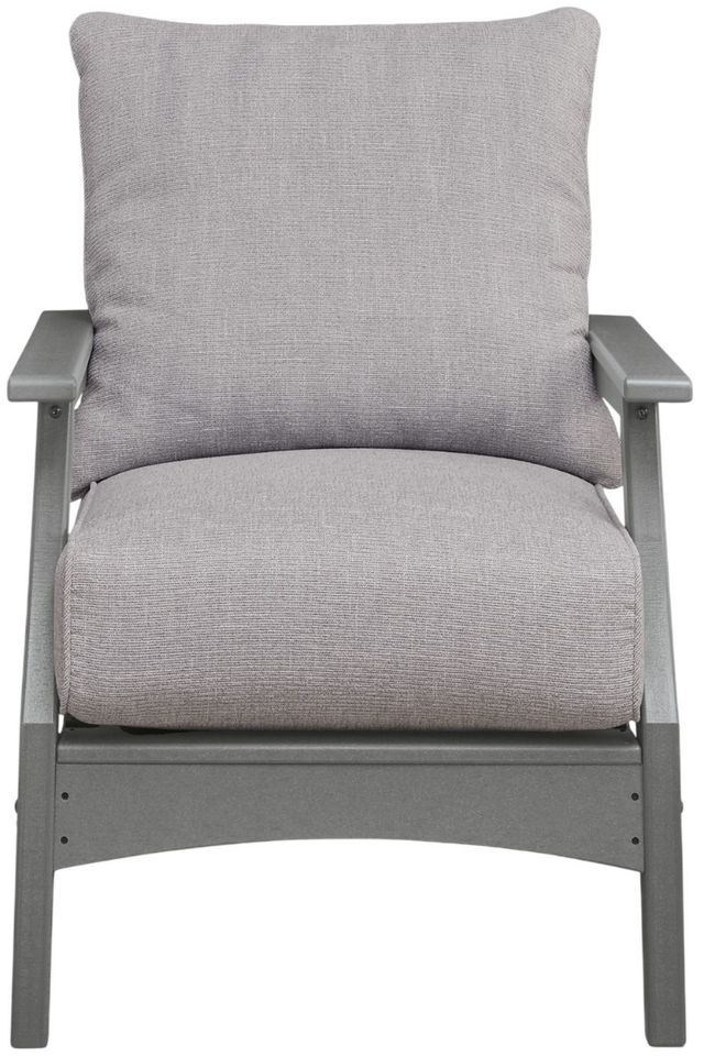 Signature Design by Ashley® Lone View Bay 2-Piece Beige/Gray Fabric/Plastic Outdoor Lounge Chair-3