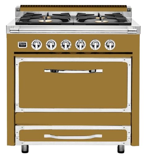 Viking® Tuscany 36" Golden Hour Pro Style Dual Fuel Range-0