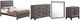 Global Furniture USA Kate 4-Piece Foil Gray Full Panel Bedroom Set-0