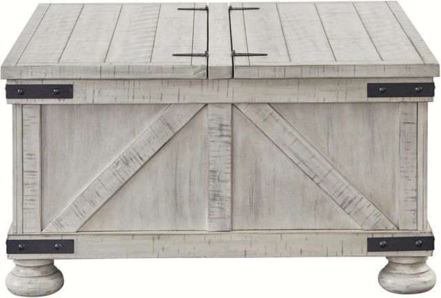 Signature Design by Ashley® Carynhurst Whitewash Coffee Table-1