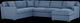 HM Richards Cindy Crawford Harmonie Elliot Eclipse 3pc Chaise Sectional-0