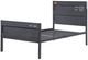 ACME Furniture Cargo Gunmetal Full Youth Panel Bed-2