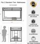 Northfield Living Adam Black Youth Twin Over Twin Bunk Bed-2