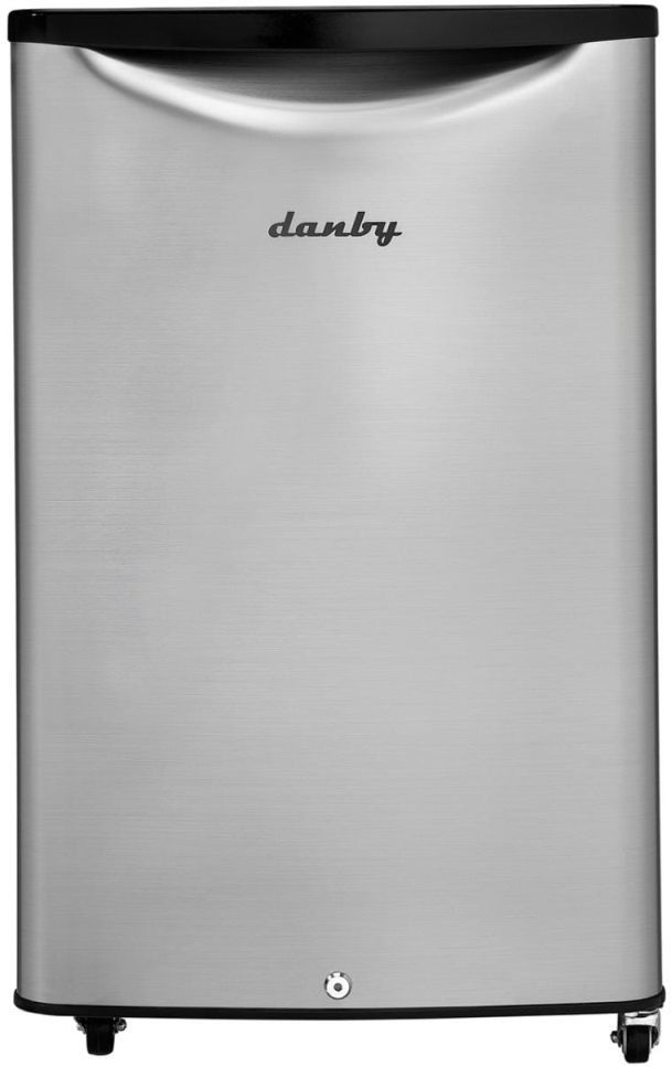 Danby® 21" 4.4 Cu.Ft. Black Stainless Steel Compact Refrigerator-0