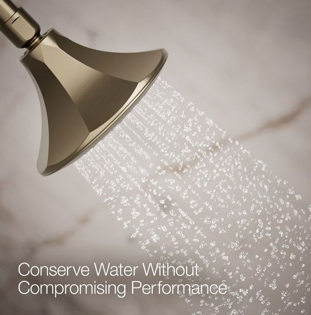 KOHLER® Memoirs® Vibrant Brushed Bronze 2.5 GPM Single-Function Showerhead-3