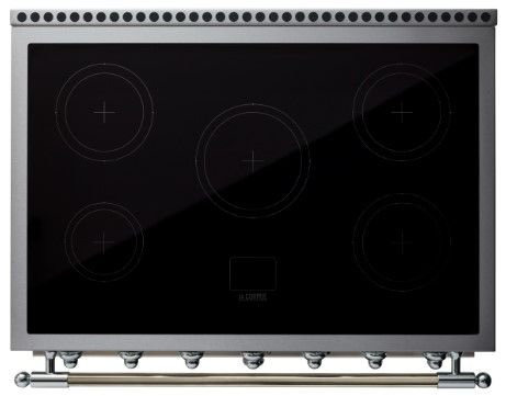 La Cornue CornuFé 110 43" Matte Black Pro Style Induction Range-2
