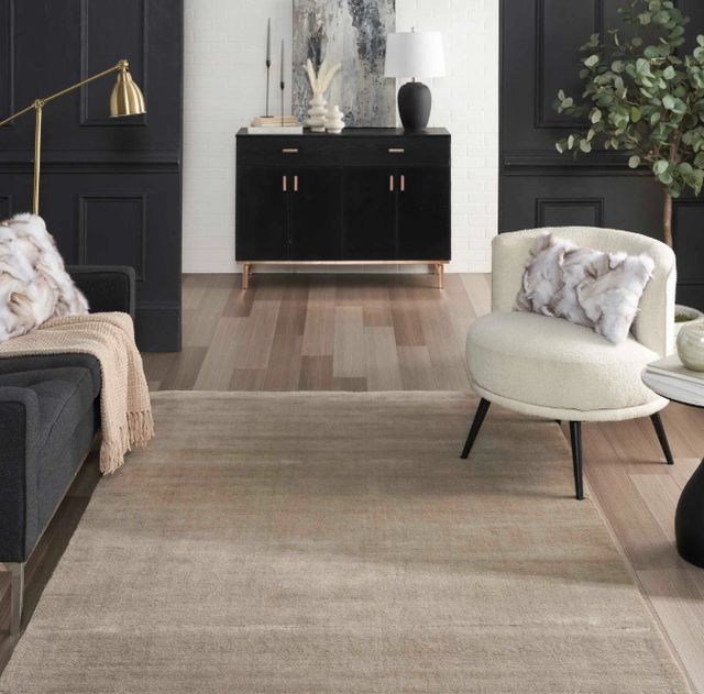 Nourison Home™ Plush Cloud Taupe 5'x7' Area Rug-1