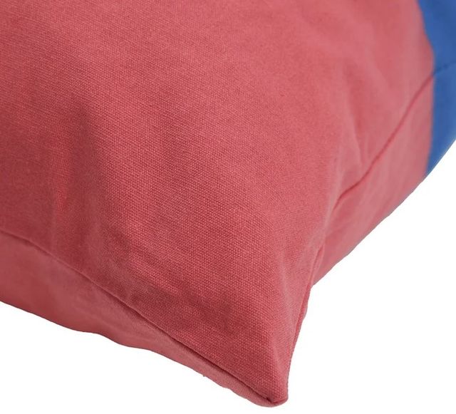 Stylecraft Dann Foley Lifestyle Blue/Red/White Pillow-3