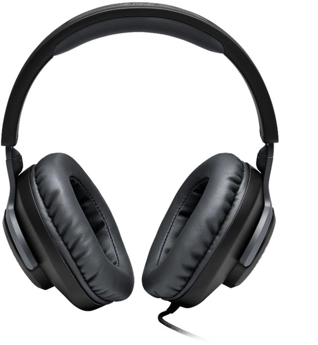 JBL Quantum 100 Black Wired Over-Ear Gaming Headphones with Mic-2