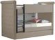 ACME Furniture Ramona II Beige Youth Twin Over Twin Bunk Bed with Trundle-0