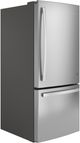GE® 30" 20.9 Cu. Ft. Fingerprint Resistant Stainless Steel Bottom Freezer Refrigerator-3