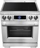 FORNO® Maximus Series Alta Qualita 30" Stainless Steel Freestanding Induction Range-3