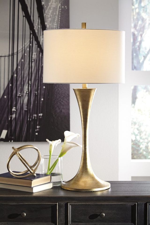 Signature Design by Ashley® Joakim Gold Metal Table Lamp-1