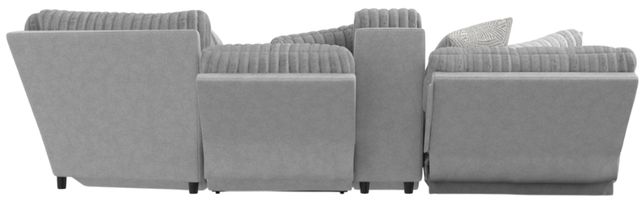 Catnapper® Abraxas 6-Piece Moonstruck L-Shape Power Reclining Sectional with Console -4