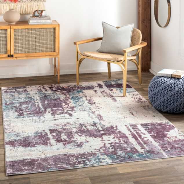 Surya Jefferson Beige/Red 4'x6' Area Rug-3