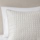 Olliix by 510 Design Otto Grey King/California King 3 Piece Reversible Coverlet Set-3